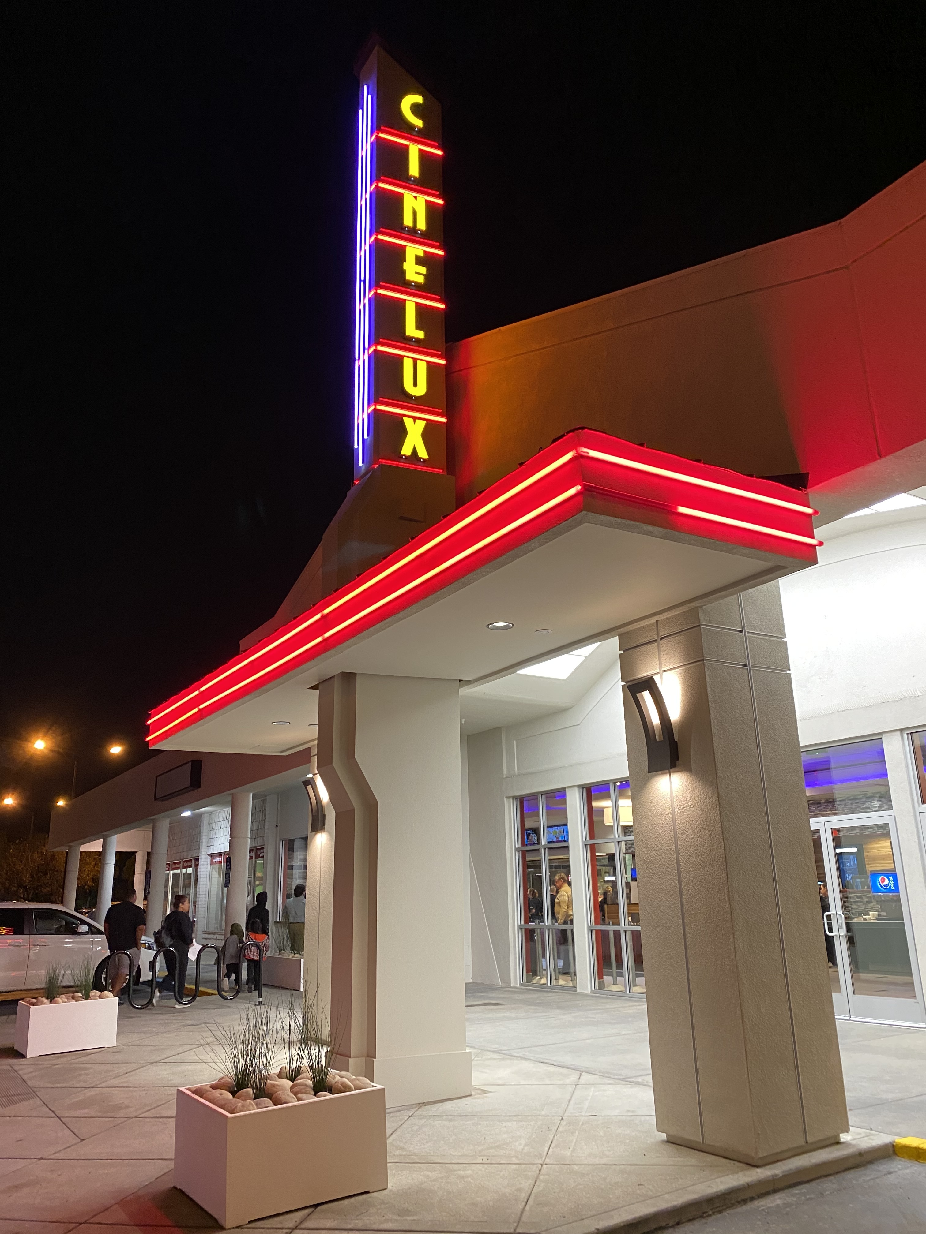 CineLux Plaza Theatre - Outside the theater